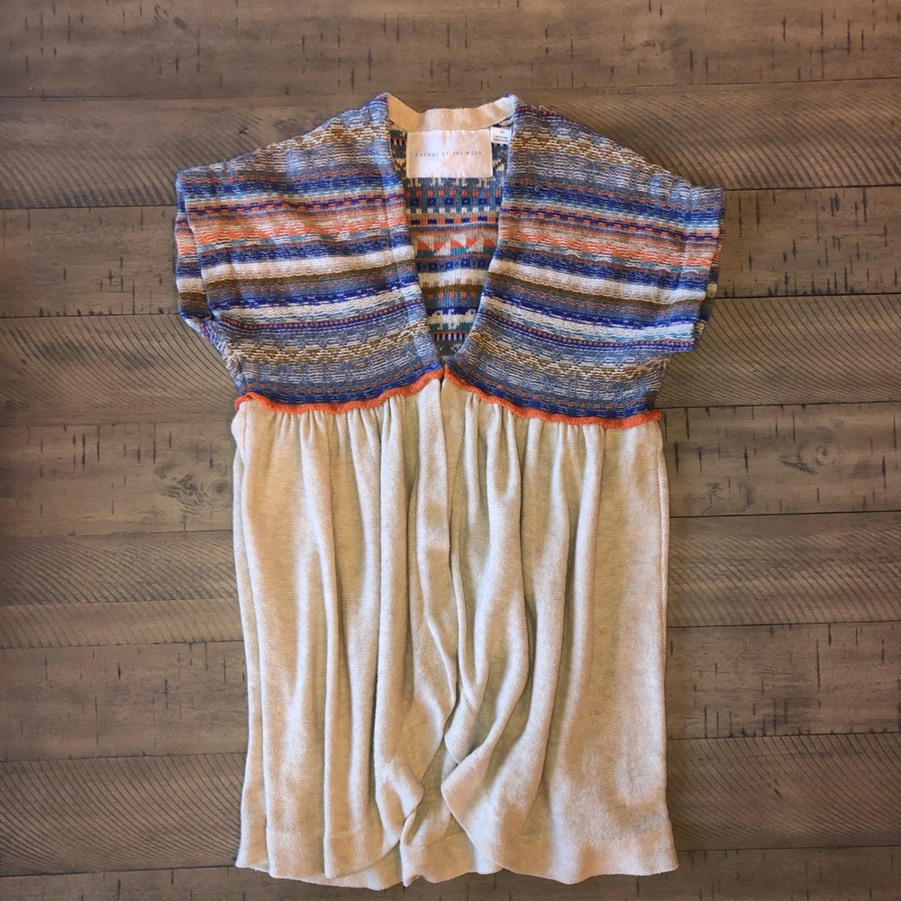 Anthropologie Cardigan XS Change of the Moon